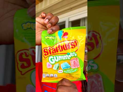 Starburst Gummies SOUR‼️ #sour #starburst #gummies #candy #snacks #shorts #tss #nookiecookies