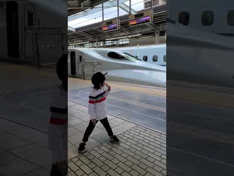 My first shinkansen experience.