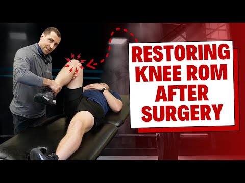 Get BACK to 100% Knee Mobility After Surgery!