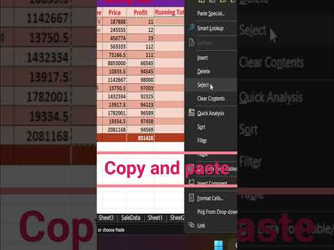 2023 Excel Tricks #viralshorts #exceltips #runningtotals #shorts #excelshorts