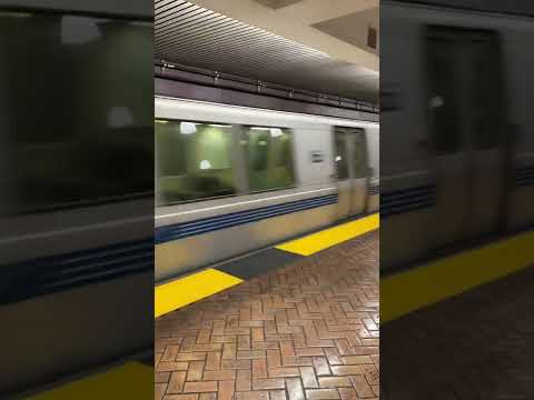 Bart at Montgomery Street Station