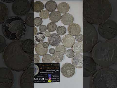 #silvercoins  #coins 😱 Rescued from the refinery! 🔥https://whatnot.com/invite/freeman_coins