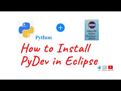 How to Install Python and PyDev Plugin in Eclipse and Create a PyDev Project