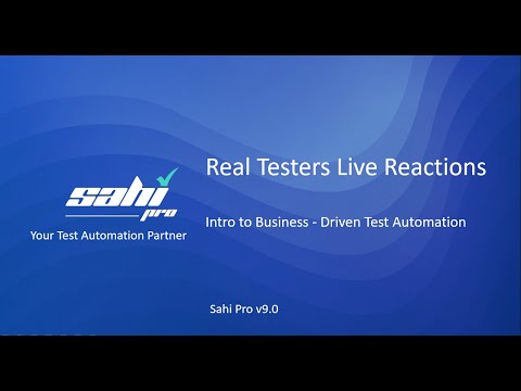 Real Testers Live Reactions - to Sahi Pro 9.0
