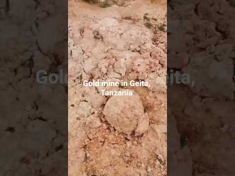 Gold mine in Geita, Tanzania