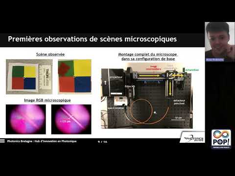 Développement d'un microscope hyperspectral mono-pixel