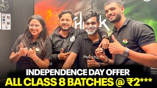 Independence Day Special LIVE ❤️ | Class 8 | Special Celebration 🔥