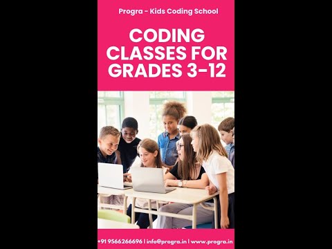 Coding Classes for Grades 3 12 | Progra Kids Coding School