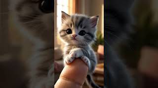 You won't be able to resist the cuteness of this tiny kitten! 🐱