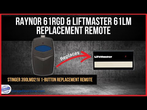 Stinger 390LM Remote - Replacement for 61RGD Raynor & 61LM Liftmaster Garage Door Opener Remotes