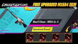 😱 Best Premium Crate 100 Free Upgraded M16A4  | Guaranteed Upgraded 120 Free Crate Opening | PUBGM