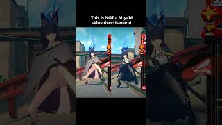 Miyabi old skin VS new skin #zenlesszonezero #miyabi #zzzero