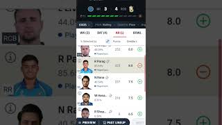 "RCB vs RR – The Haunted Battle Begins!" #ipl #fantasycricket #shorts