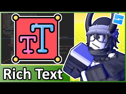 Rich Text Markup - Roblox GUI Tutorial #11
