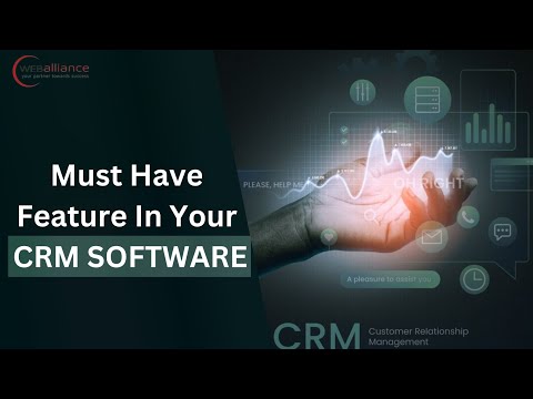 What CRM Feature You Must Have | What Features You must have while developing Bespoke CRM Software