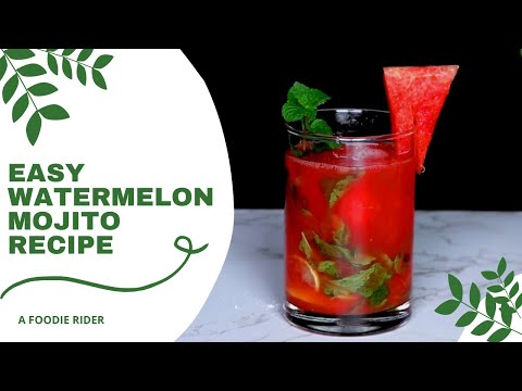 Watermelon Mojito | Watermelon Mocktail | Watermelon Juice | Summer Drink