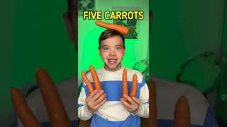 How Many Carrots Can You See?🥕🥕 Easy Counting for Kids🔥