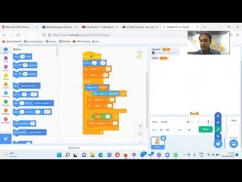 Jumping in Scratch. How to create a jump and landing logic that looks realistic