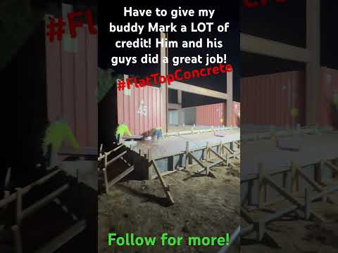 Concrete pour in shipping container house! #countrymusic #shaboozey #concrete #containerhome