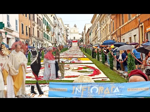 L'Infiorata 2023,di Genzano di Roma,245-Edizione,Genzano, Roma, Italia🇮🇹