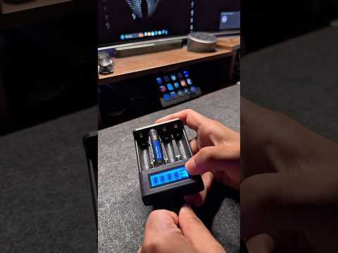 Rechargeable Battery Charger Unboxing
