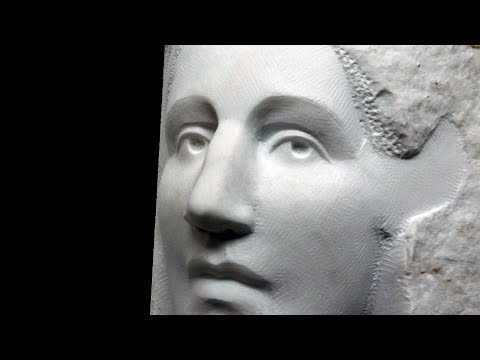 Carving a Marble Portrait: Watch The Entire Process From Start To Finish