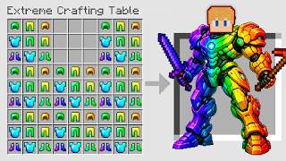 POSSO Fazer ARMADURAS de BLOCOS GIGANTES no Minecraft!