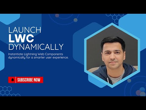 Launch LWC Dynamically | Dynamically Instantiate Lightning Web Components