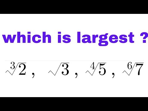 math olympiad question!which is largest irrational number with radicals?