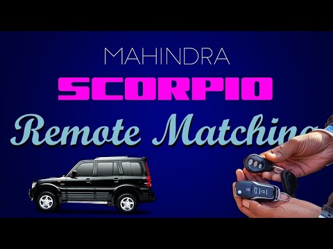 scorpio nippon  remote manual unlocking / reset/ start without remote