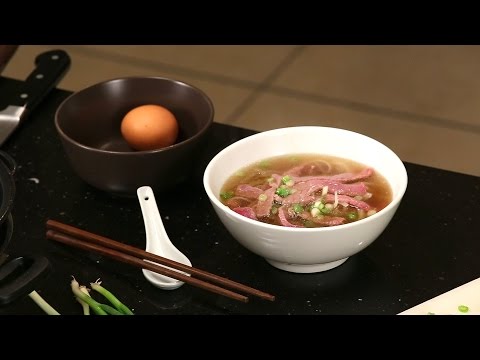 How to make Pho, Vietnamese noodles.