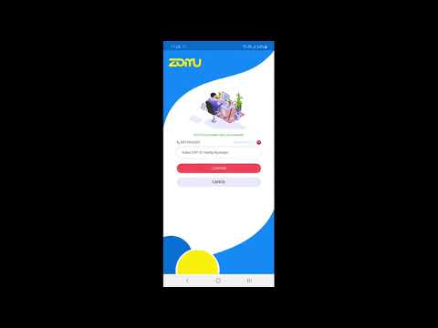 Sign up process on billing software Zomu