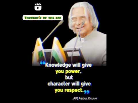 Quotes of Apj Abdul Kalam❤ || Thought's status🥀|| #shorts #short #ytshort  #quotes #trending #trend