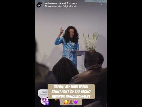 I love what i do 🥰💜 #hairstylist #moboawards #grateful #cooplive #mobilehairdresser #manchester