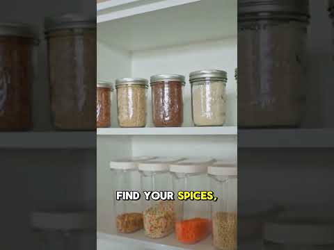 Kitchen Organization Before the Holiday Rush #kitchenorganization #holidays