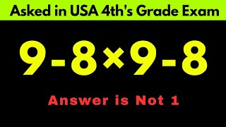 Can You Solve This Viral Math Question? Many Fail This question! #math #maths #olympiad 
