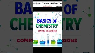 🗣️DON'T START CHEMISTRY WITHOUT THIS | BASIC CHEMISTRY #shorts #unfilteredclasses