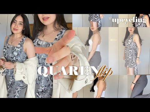 Quarenflip: upcycling my mom jeans and dress DIY // COSAMBELLA