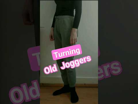 Joggers to maxi skirt ♻️✂️Thrift flip #thriftflip #diy #sewing #sewingtutorial #skirt #outfitideas
