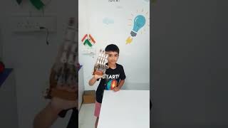 Robotics Hand made by a 7 year old kid... #roboticsforkids #codingforkids #robot