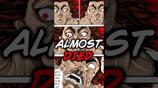 The Time Yujiro Hanma Almost DIED #baki #shorts #bakidou #bakimanga #yujirohanma #musashimiyamoto