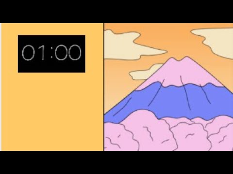 1 Min Classroom Timer // MOUNTAINTOP // Relaxing Music