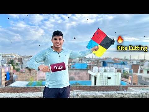 Trick With Kite Cutting | Kite Fighting | Kite Flying