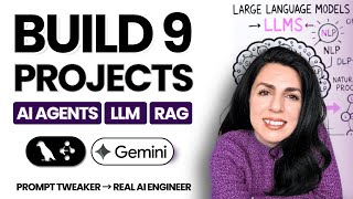 Build 9 AI Agent Projects. Stand Out as AI Engineer [+ Gemini 3 Pre-Agent Booster]