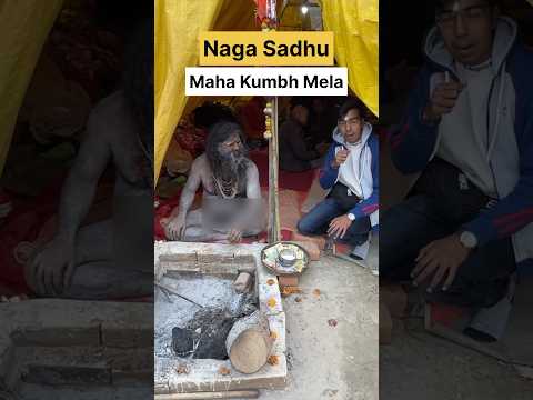 Naga Sadhu at Maha Kumbh Mela 😱 #shorts