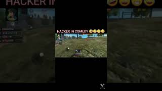 free Fire full🤣comedy😂video in hacker😅 #freefire #comedy #hacker #editedmodmenu #gaming #freefiremax