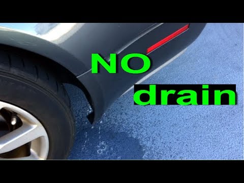 Cadillac CTS sunroof leak repair FIX REAR drain tubes 2008-2013 wet floor headliner pillars