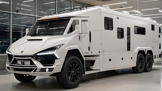 2026 Lamborghini Armored Motorhome Review | The Ultimate Luxury Armored RV on Wheels