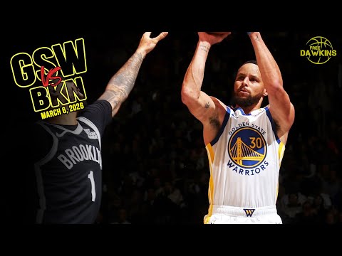 Golden State Warriors Full Team Highlights vs Nets | March 6, 2025 | FreeDawkins