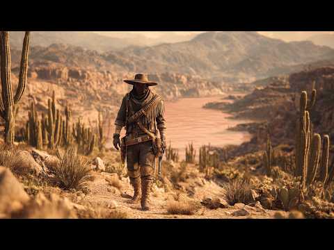 MAN AVENGES his father's death by seeking justice against a cruel land baron